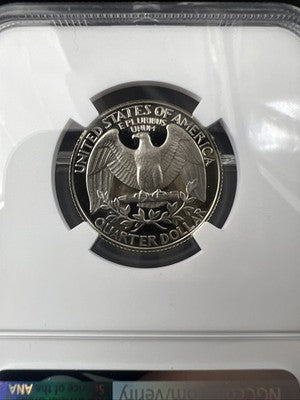 1983 S 25c Washington Proof Copper Nickel Clad Quarter Coin NGC PF69 UCAM #007