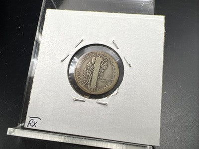 1921 P 10c Mercury Silver Dime Coin AG About Good Semi Key Date
