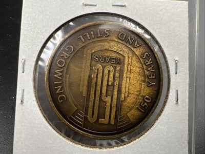 Houston County Georgia Sesquincentennial Metal 1971 (1821-1971)