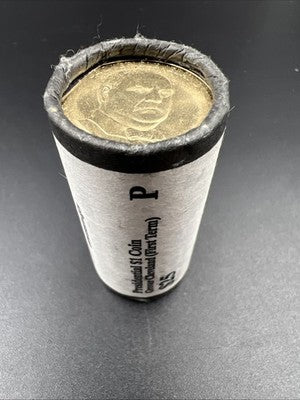 2012 P Grover Cleveland First Term Presidential Dollar US Mint BU Roll 25 Coins