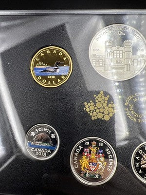 2018 Canada Color Silver Proof Set w/ Box & COA