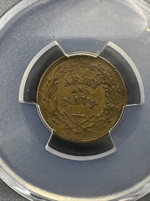 1861 - 1865 Civil War Token PCGS MS62 BN The Federal Union Token Fuld-219/320a