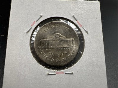 Large Centered Broadstrike 1999 P 5c Jefferson Error Nickel Gem BU Full Steps