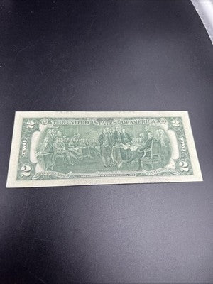 1976 $2 Two Dollar Bicentennial FRN Federal Reserve Note CH AU #53