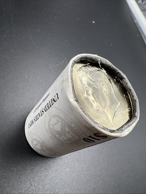 US Mint 20 Coin BU Roll 2017 D Kennedy 50c Half Dollar Coins UNC