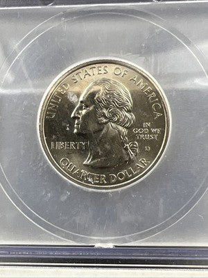1999 D Georgia State Statehood Quarter Coin MS66 ICG #18