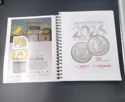 2026 The Official Red Book A Guide Book of United States Coins 79th LG Print