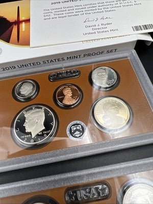 2019 US Mint Clad Proof Set OGP - No W 1c