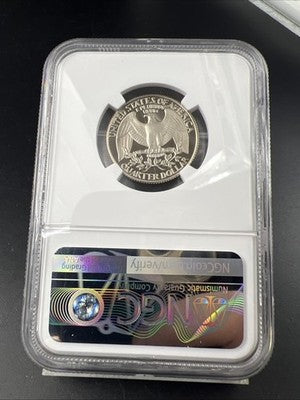 1983 S 25c Washington Proof Copper Nickel Clad Quarter Coin NGC PF69 UCAM #005