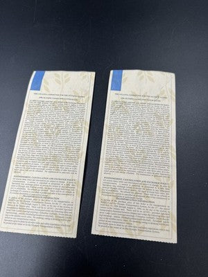 Lot of 2 1996 Atlanta Olympics Tennis Tickets Used
