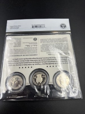 2015 Blue Ridge Parkway 3 Coin P D S US Mint ATB Set