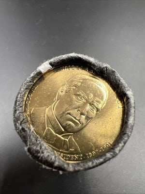 2013 D William McKinley Presidential Dollar US Mint BU Roll 25 Coins Unc