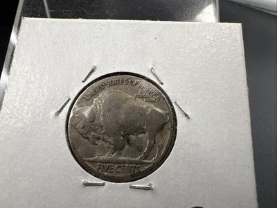 Hobo Buffalo Nickel Coin Modern Carving SKU#Z