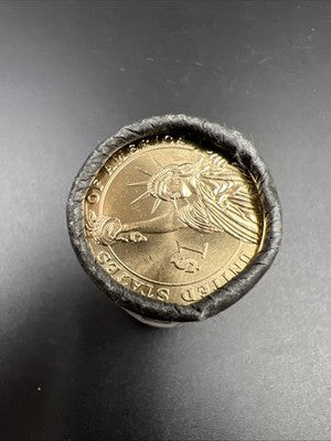 2012 P Grover Cleveland First Term Presidential Dollar US Mint BU Roll 25 Coins