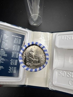 US Mint Certified 2003 P Alabama State Statehood Quarter Roll BU UNC