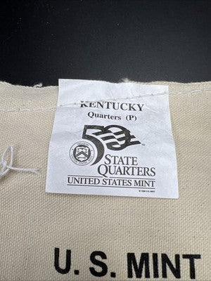 U.S. Mint Bag of 100 2001 P 25c Kentucky State Statehood Quarter Coins BU UNC