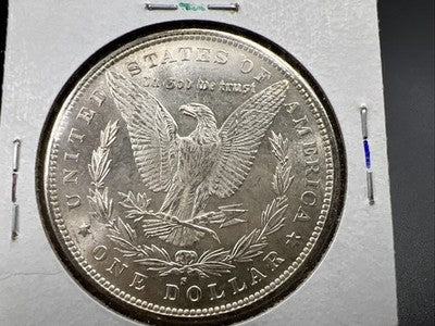 1879 S $1 Morgan Silver Dollar Coin BU Unc Neat Obverse Toning Toner