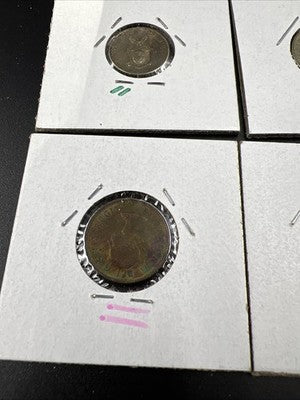 Lot of 4 Toner World Coins Canada Cayman Islands Philippines + Circulated