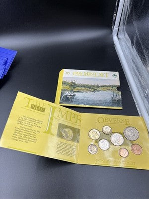 1988 Australian Mint Coin Set used packaging