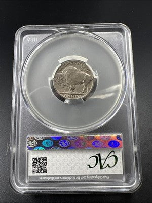 1936 P 5c Buffalo Nickel Coin CAC VF35 Choice Very Fine Circulated Certified