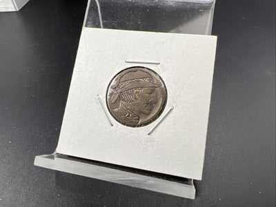 Hobo Buffalo Nickel Coin Modern Carving SKU#N