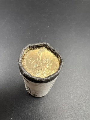 2014 P Franklin D Roosevelt Presidential Dollar US Mint BU Roll 25 Coins