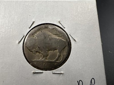 Hobo Buffalo Nickel Coin Modern Carving SKU#BB
