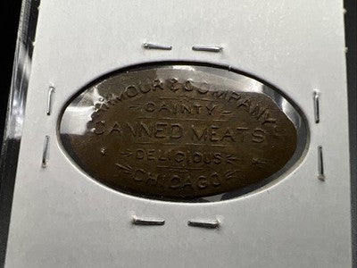 1901 MS-9 Pan Am Expo Elongated Cent Liberal Arts Building UNC