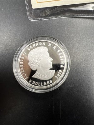 2019 Canada $5 Silver & Swarovski Crystal Saggitarus Zodiac Coin SK#a