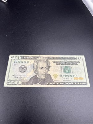 2004 * Star $20 FRN Federal Reserve Note Fine Circ #34