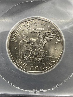 1979 D $1 SBA Susan B Anthony Dollar Coin ICG MS66 + Plus Gem UNC