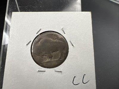 Hobo Buffalo Nickel Coin Modern Carving SKU#CC