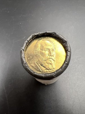 2011 D James Garfield Presidential Dollar US Mint BU Roll 25 Coins