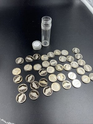 1998 S 5c Proof Jefferson Nickel 40 Coin Roll Choice Proof