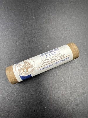 50 Coin US Mint BU Roll 2009 D Formative Years Lincoln Commemorative Cents