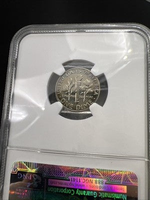 1980 S 10c Roosevelt Clad Dime Coin PF68 UCAM NGC Certified #036