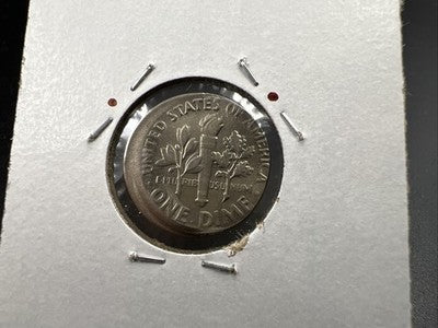 Broadstrike Error 1977 P 10c Roosevelt Dime Coin AU About UNC