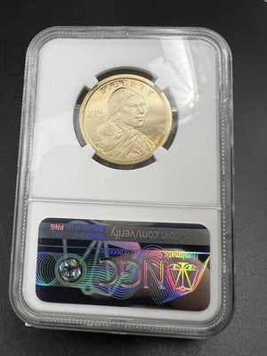 2020 S Sacagawea Anti Discrimination Native Brass Dollar Coin NGC PF70 UCAM #095