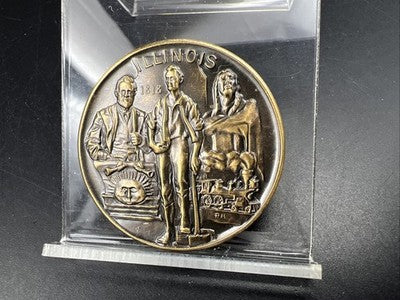 Official 1974 Illinois Medallion