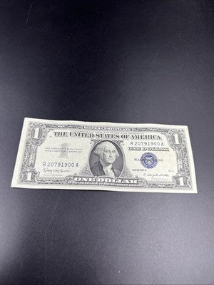 1957 $1 One Dollar Silver Certificate XF EF Extra Fine Neat Serial #900