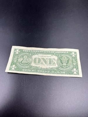1957 $1 One Dollar US Silver Certificate Blue Seal VF Neat Serial #02277766