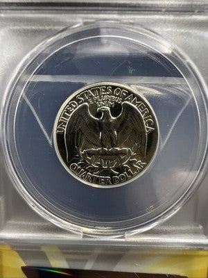 1959 25c Washington 90% Silver Proof Quarter Coin PF66 ANACS #60