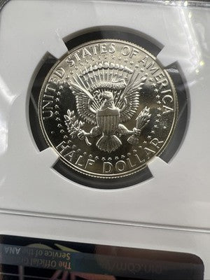 1966 50c Kennedy 40% Silver Half Dollar Coin NGC MS68 #078