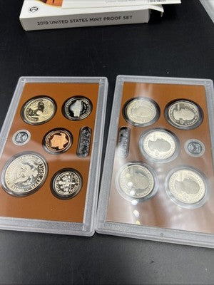 2019 US Mint Clad Proof Set OGP - No W 1c