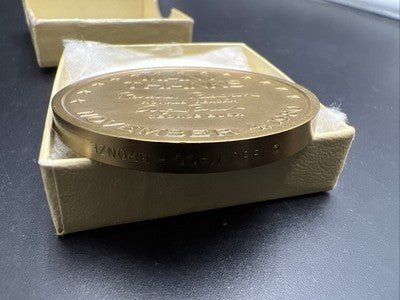 Ronald Reagan A New Beginning Many Thanks Medallic Art Co Large Medal Gem UNC