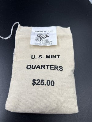 U.S. Mint Bag of 100 2001 D Rhode Island State Statehood Quarters BU UNC