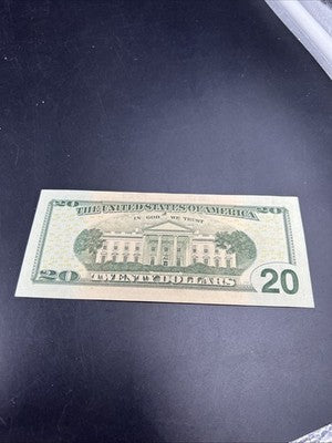 2013 $20 FRN Federal Reserve Note VF Circulated Neat Serial # 40546666