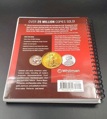 2026 The Official Red Book A Guide Book of United States Coins 79th LG Print