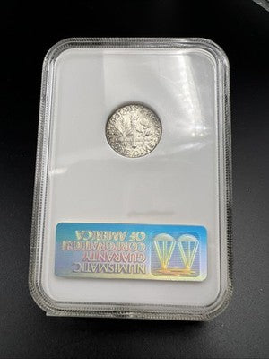 1959 D 10c NGC FA 00 Sample Slab OFH Old Fat Holder Roosevelt Silver Dime