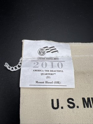 U.S. Mint Bag 100 2010 D Mount Hood ATB Quarter Coins BU UNC